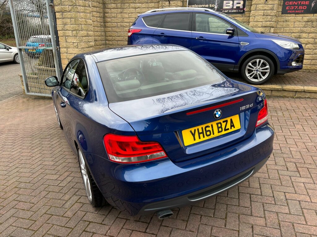 BMW 1 Series 2.0 123D M Sport Steptronic Euro 5 YH61BZA Blue #6