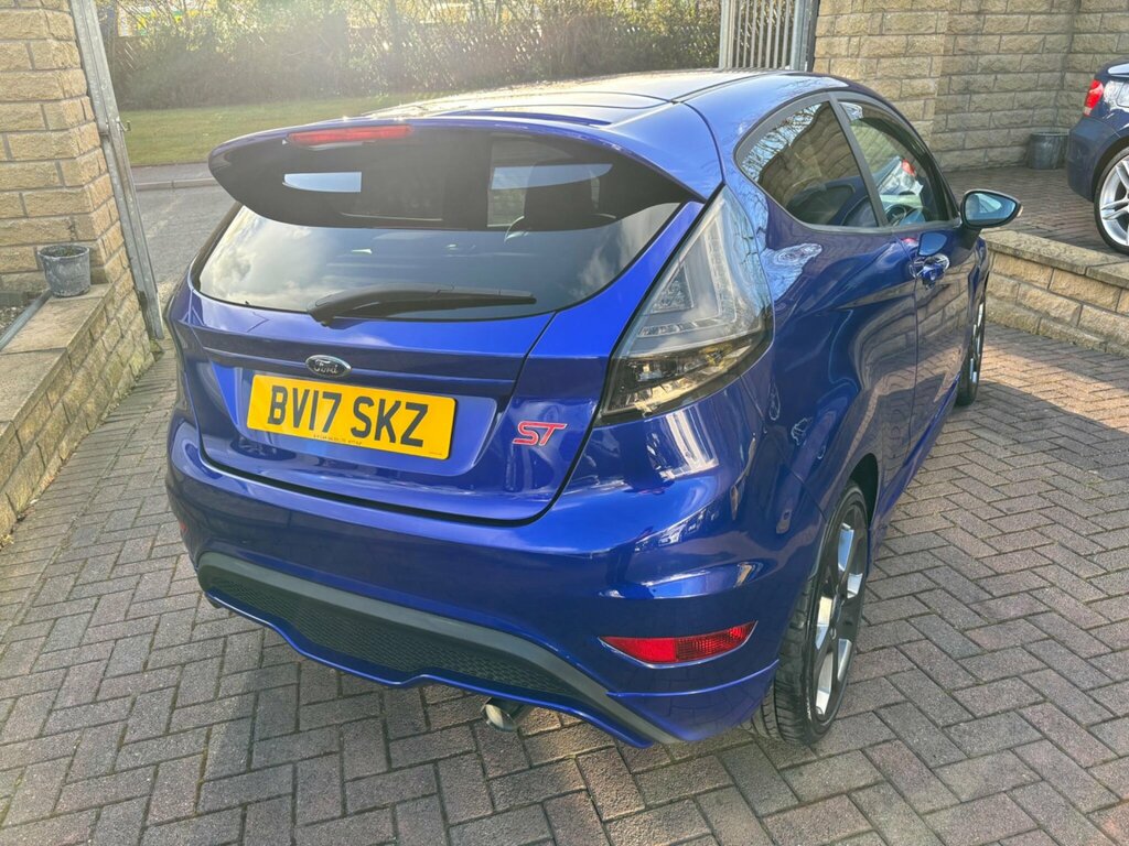 Ford Fiesta 1.6T Ecoboost St-2 Euro 6 BV17SKZ Blue #6
