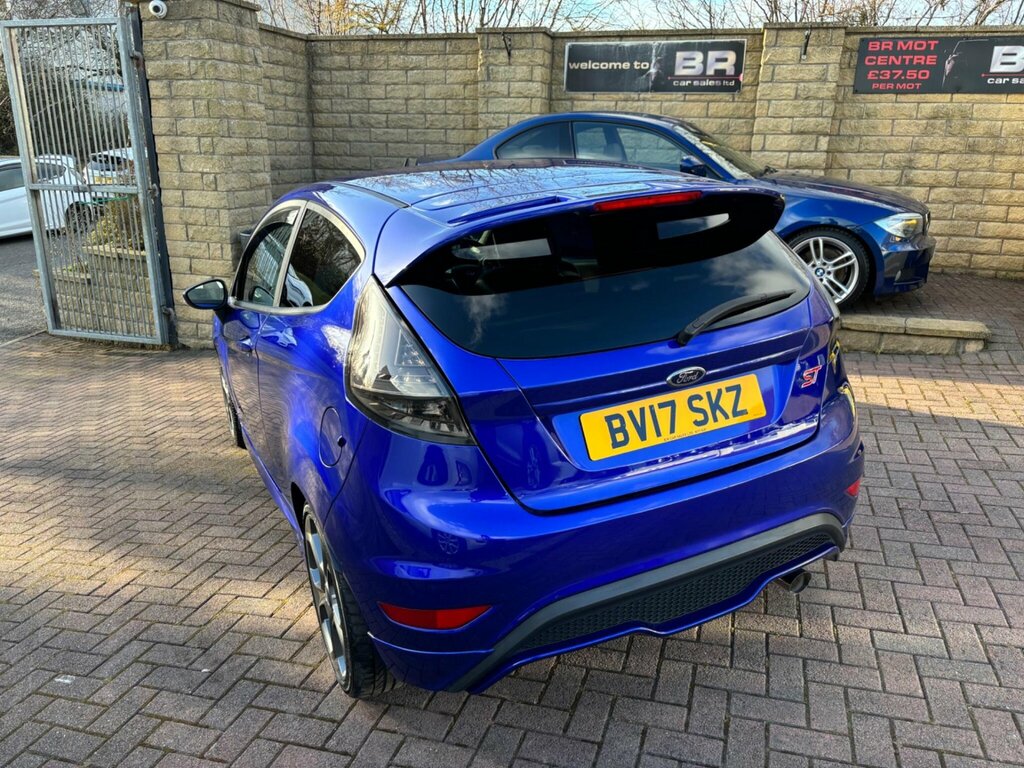 Ford Fiesta 1.6T Ecoboost St-2 Euro 6 BV17SKZ Blue #4