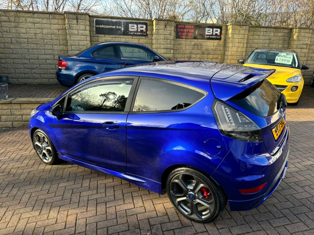 Ford Fiesta 1.6T Ecoboost St-2 Euro 6 BV17SKZ Blue #3