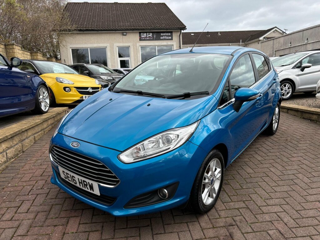 Ford Fiesta 1.25 Zetec Euro 6 SE16HRW Blue #2