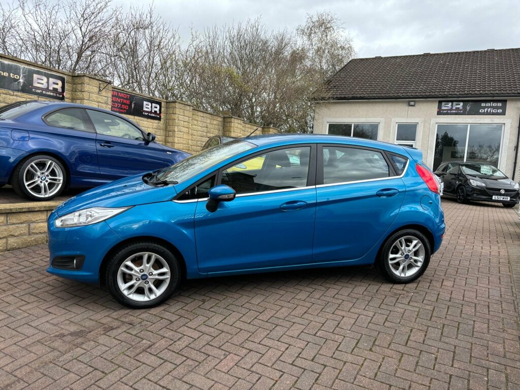 Ford Fiesta 1.25 Zetec Euro 6 SE16HRW Blue #3