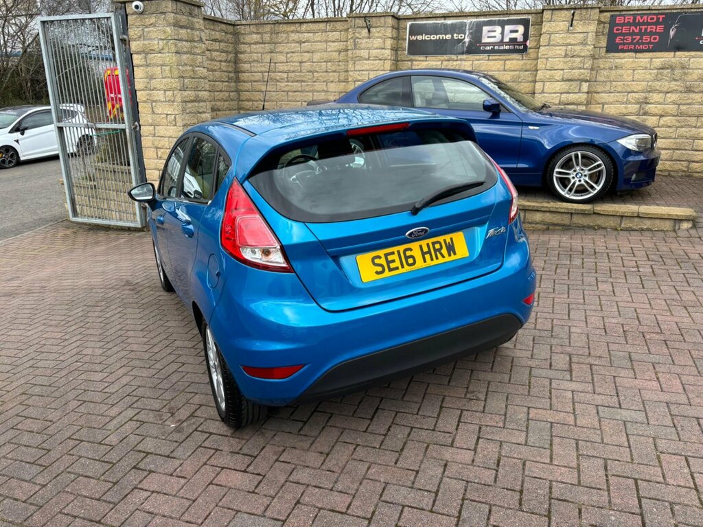 Ford Fiesta 1.25 Zetec Euro 6 SE16HRW Blue #5