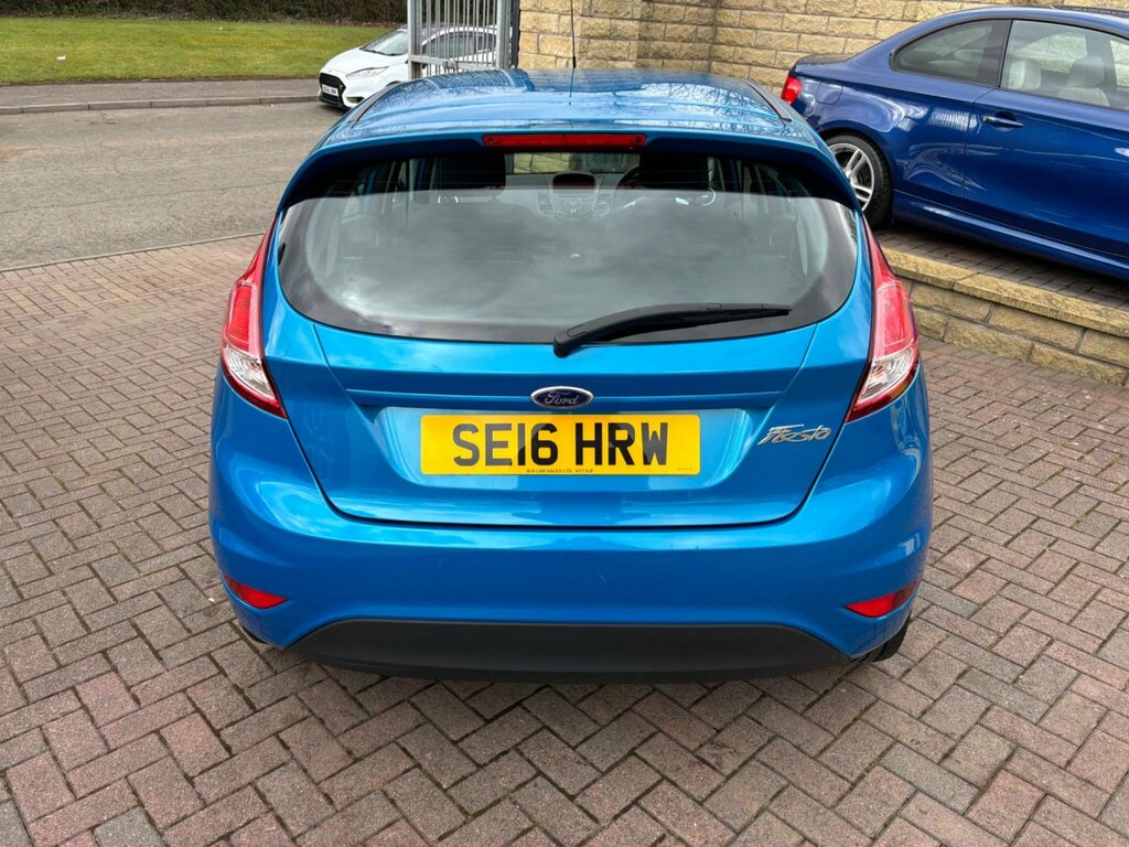 Ford Fiesta 1.25 Zetec Euro 6 SE16HRW Blue #6