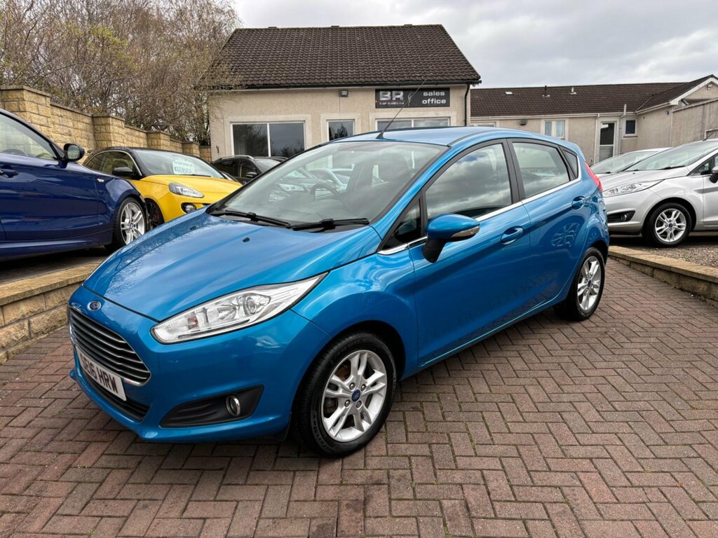 Ford Fiesta 1.25 Zetec Euro 6 Blue