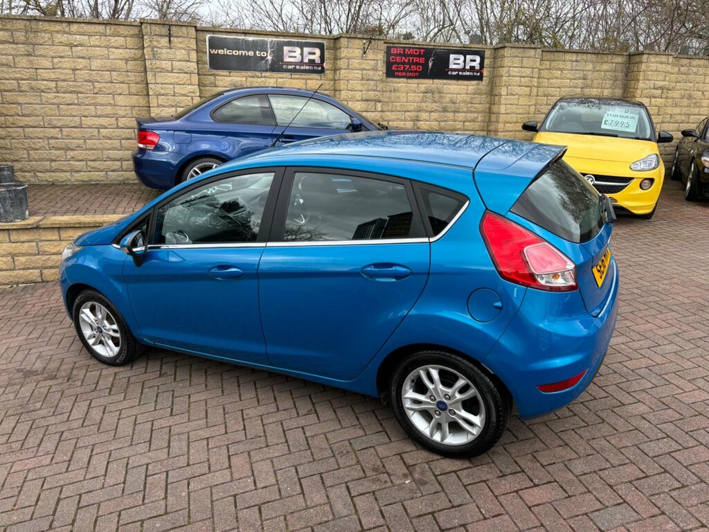Ford Fiesta 1.25 Zetec Euro 6 SE16HRW Blue #4