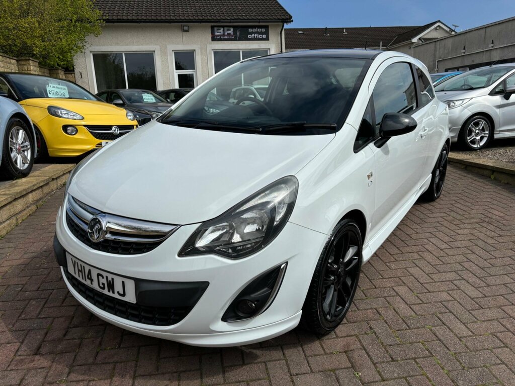 Vauxhall Corsa 1.2 16V Limited Edition Euro 5 YH14GWJ White #2