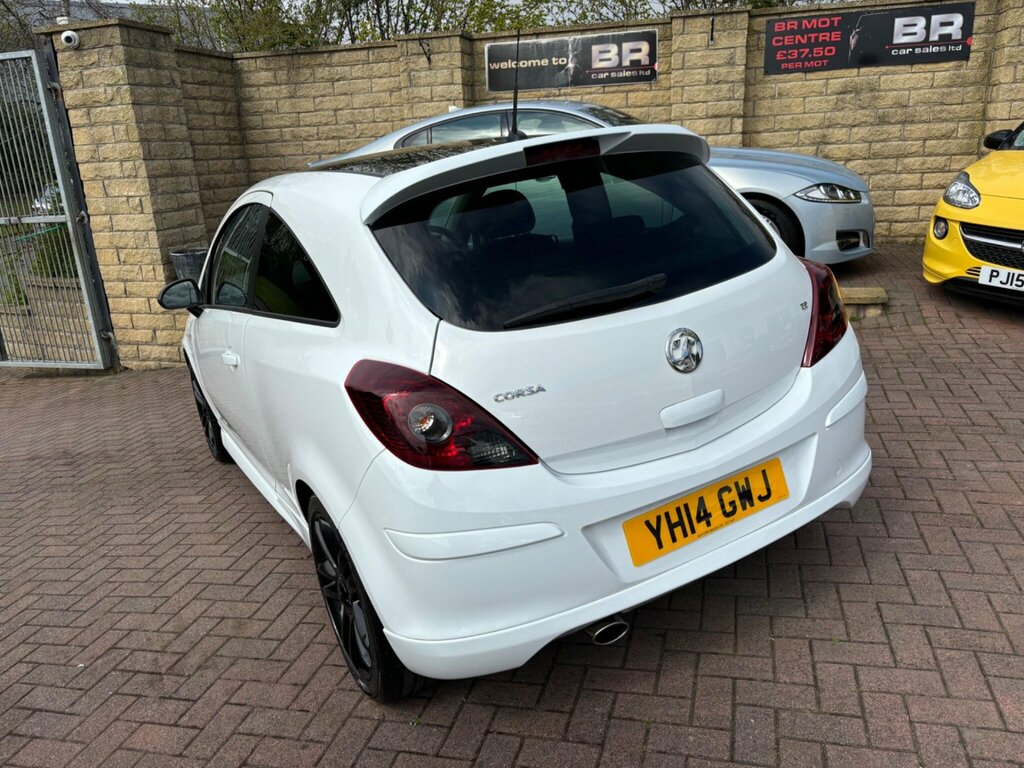 Vauxhall Corsa 1.2 16V Limited Edition Euro 5 YH14GWJ White #6