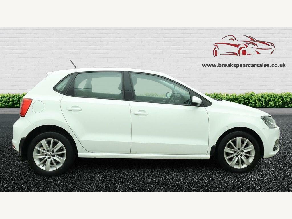 Volkswagen Polo 1.0 Bluemotion Tech Se Euro 6 S S GK15KKU White #2