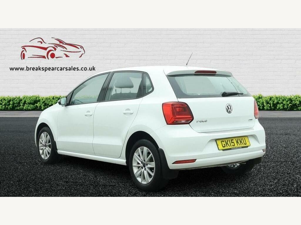 Volkswagen Polo 1.0 Bluemotion Tech Se Euro 6 S S GK15KKU White #6