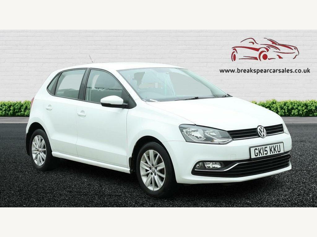 Volkswagen Polo 1.0 Bluemotion Tech Se Euro 6 S S White