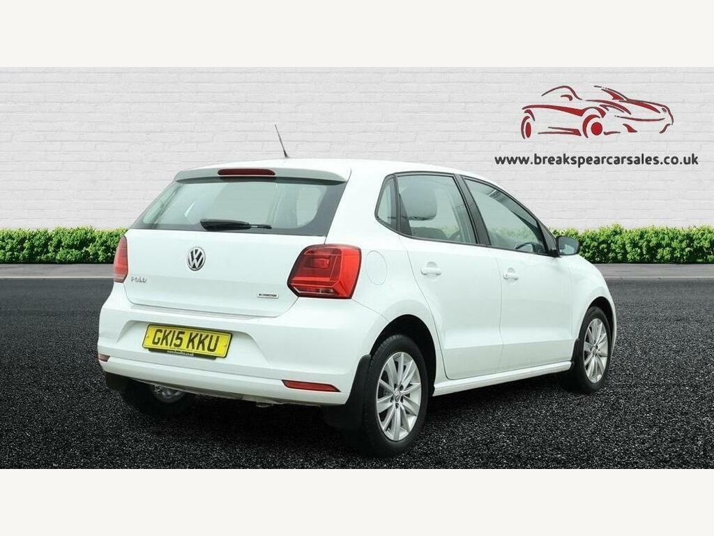 Volkswagen Polo 1.0 Bluemotion Tech Se Euro 6 S S GK15KKU White #3