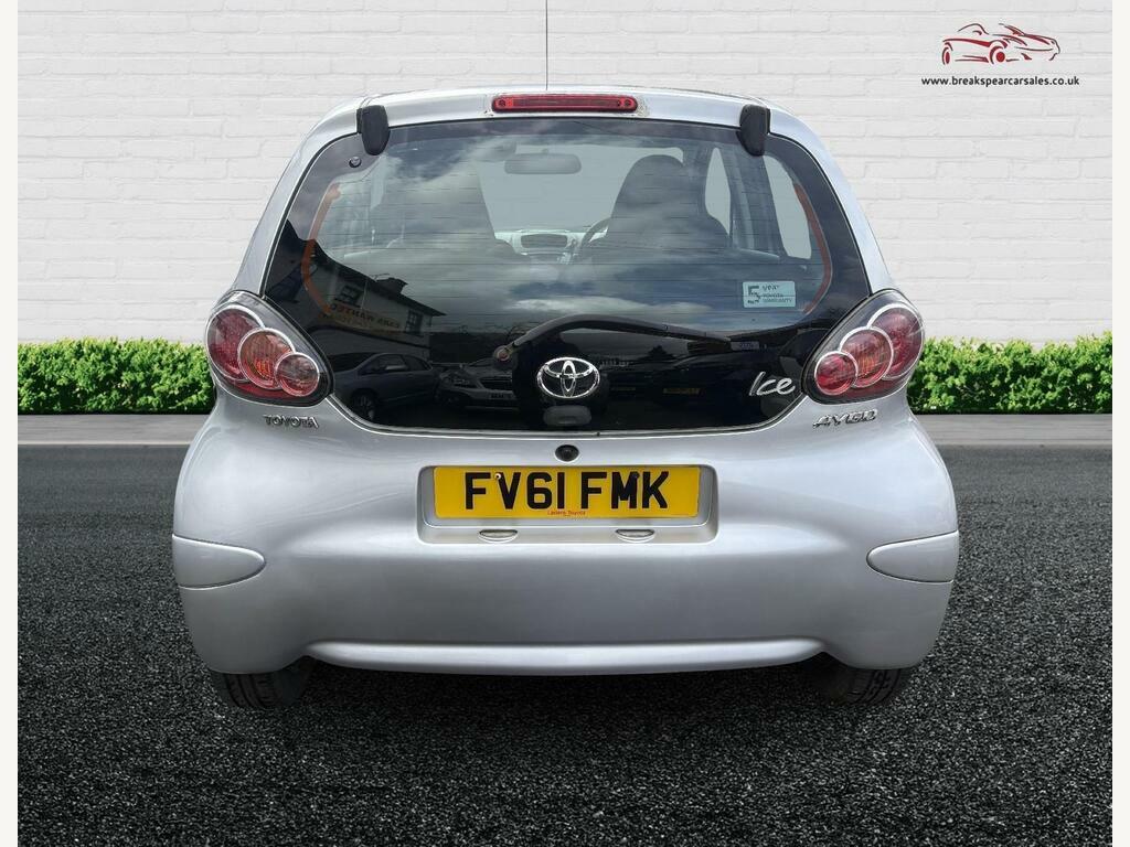 Toyota Aygo 1.0 Vvt-i Ice Euro 5 FV61FMK Silver #6