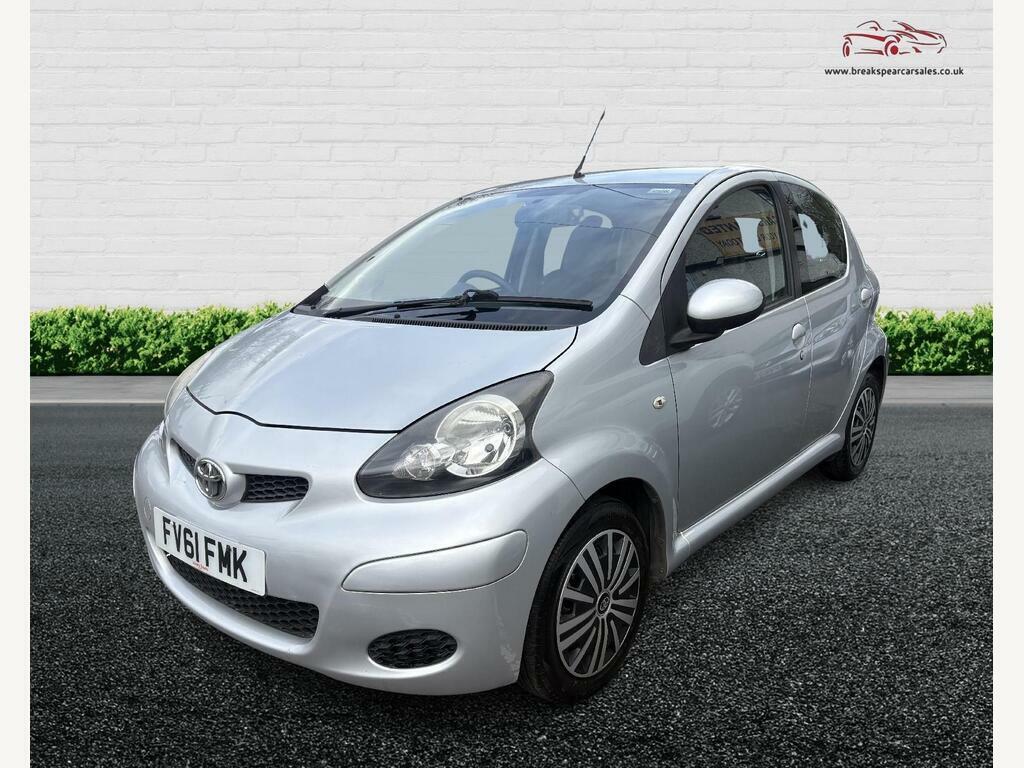 Toyota Aygo 1.0 Vvt-i Ice Euro 5 FV61FMK Silver #3