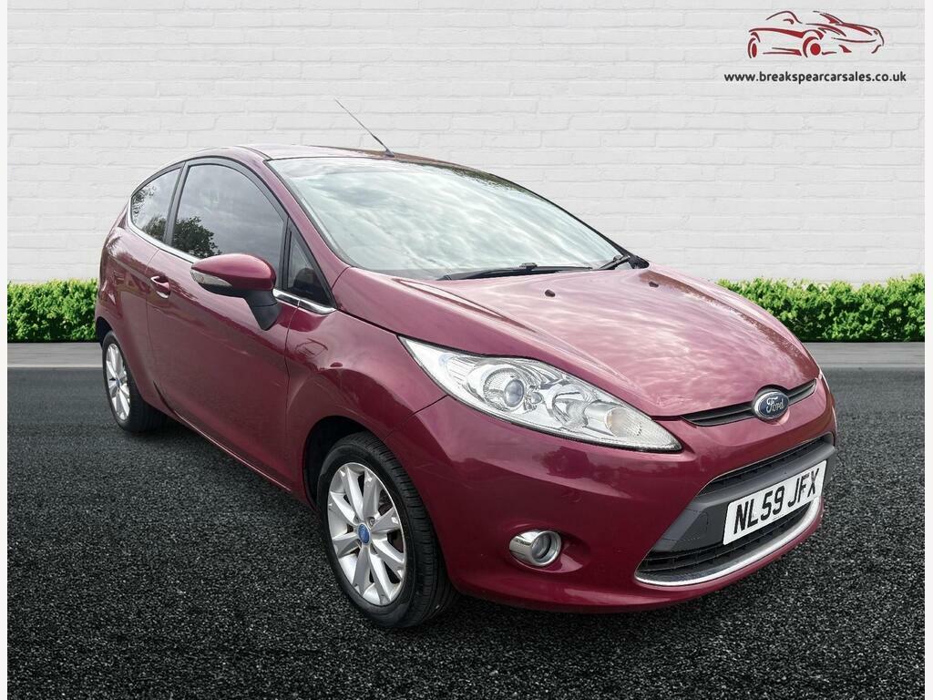 Ford Fiesta 1.25 Zetec Red