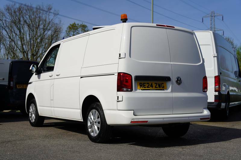 Volkswagen Transporter T28 Tdi 110 Van Highline Swb - 2023 24 RE24ZWG White #3