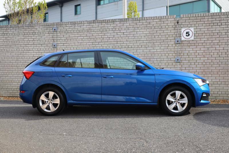 Skoda Scala Tsi 95 Se - 73 HG73ULZ Blue #4