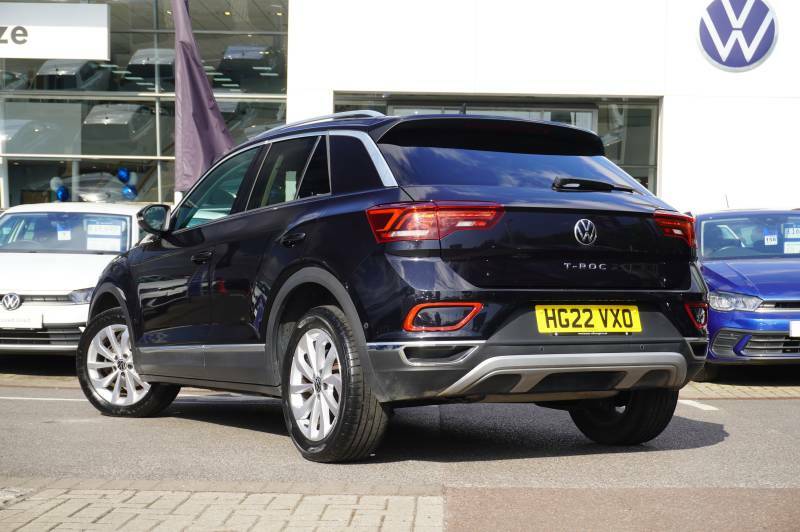 Volkswagen T-Roc Tsi Style - 2023 22 HG22VXO Black #3