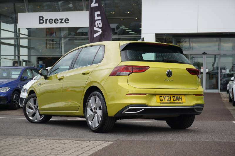 Volkswagen Golf Tsi Style - 2021 GY21OMH Yellow #3