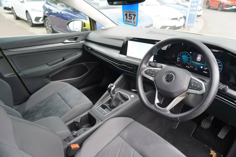 Volkswagen Golf Tsi Style - 2021 GY21OMH Yellow #6