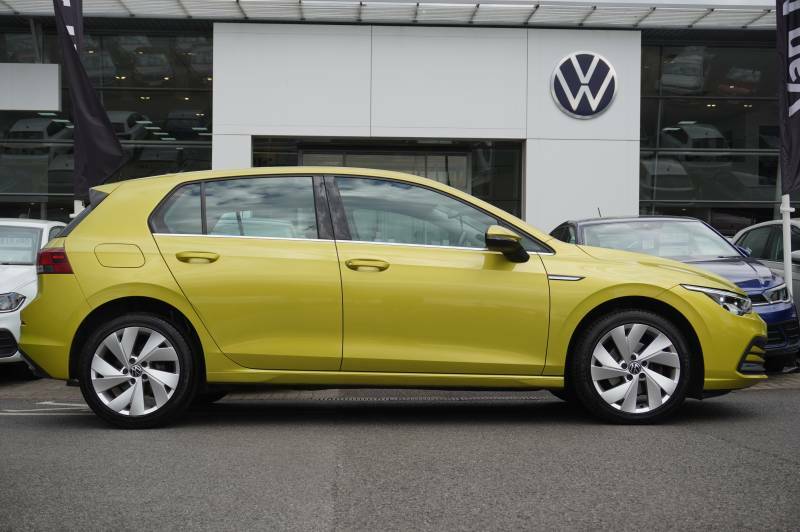 Volkswagen Golf Tsi Style - 2021 GY21OMH Yellow #4