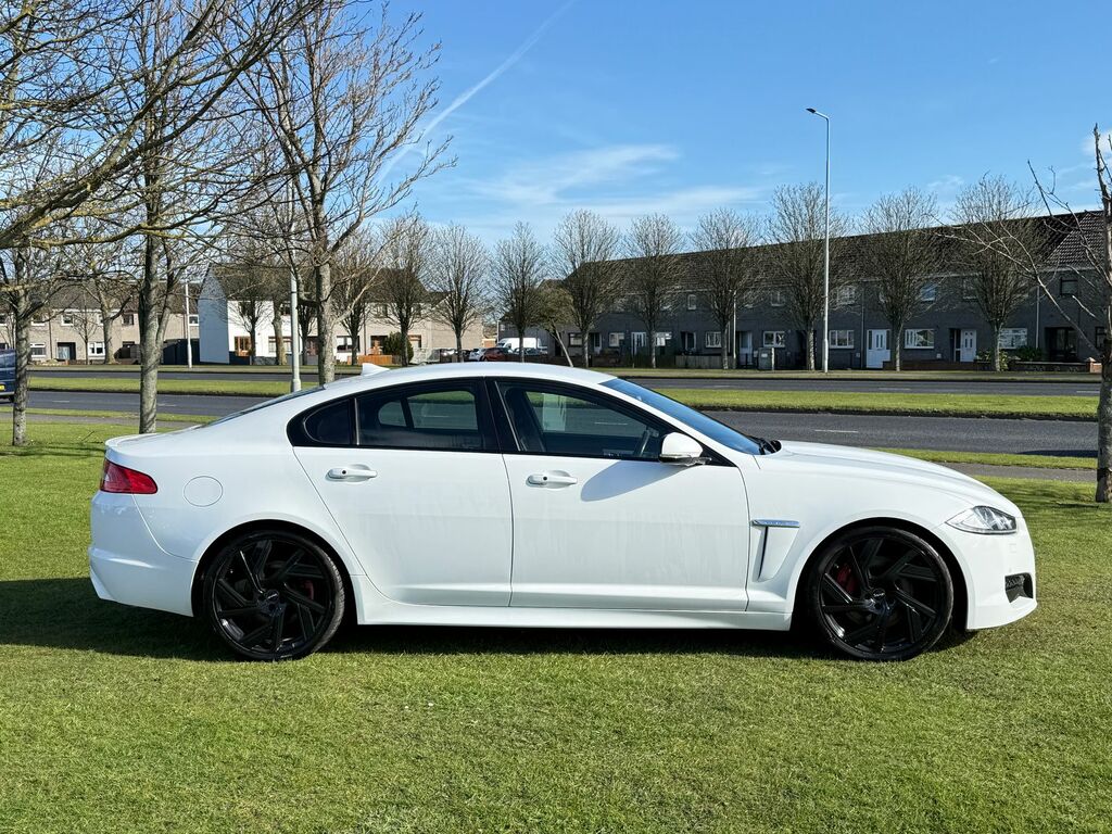 Jaguar XF 3.0D S V6 Portfolio Saloon Euro 5 SW64XFC White #5
