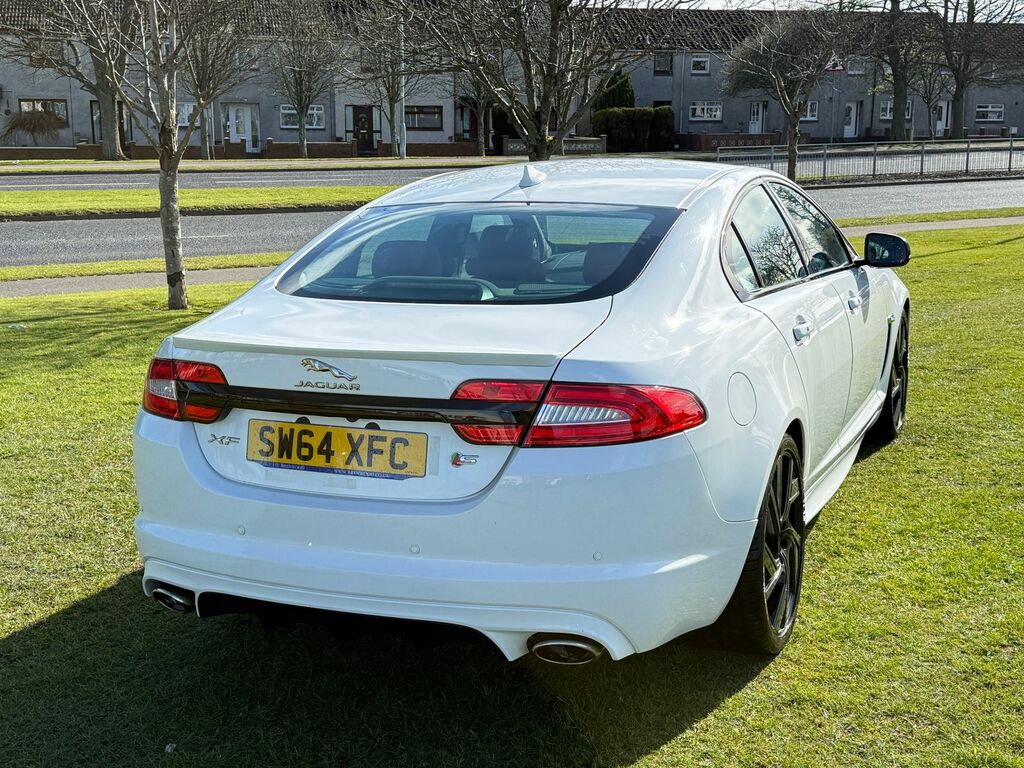 Jaguar XF 3.0D S V6 Portfolio Saloon Euro 5 SW64XFC White #4