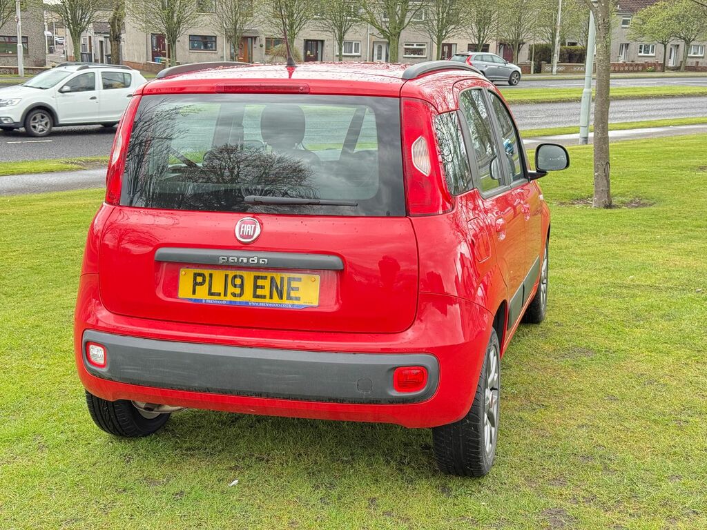 Fiat Panda 1.2 Lounge Hatchback Euro 6 Ss PL19ENE Red #4