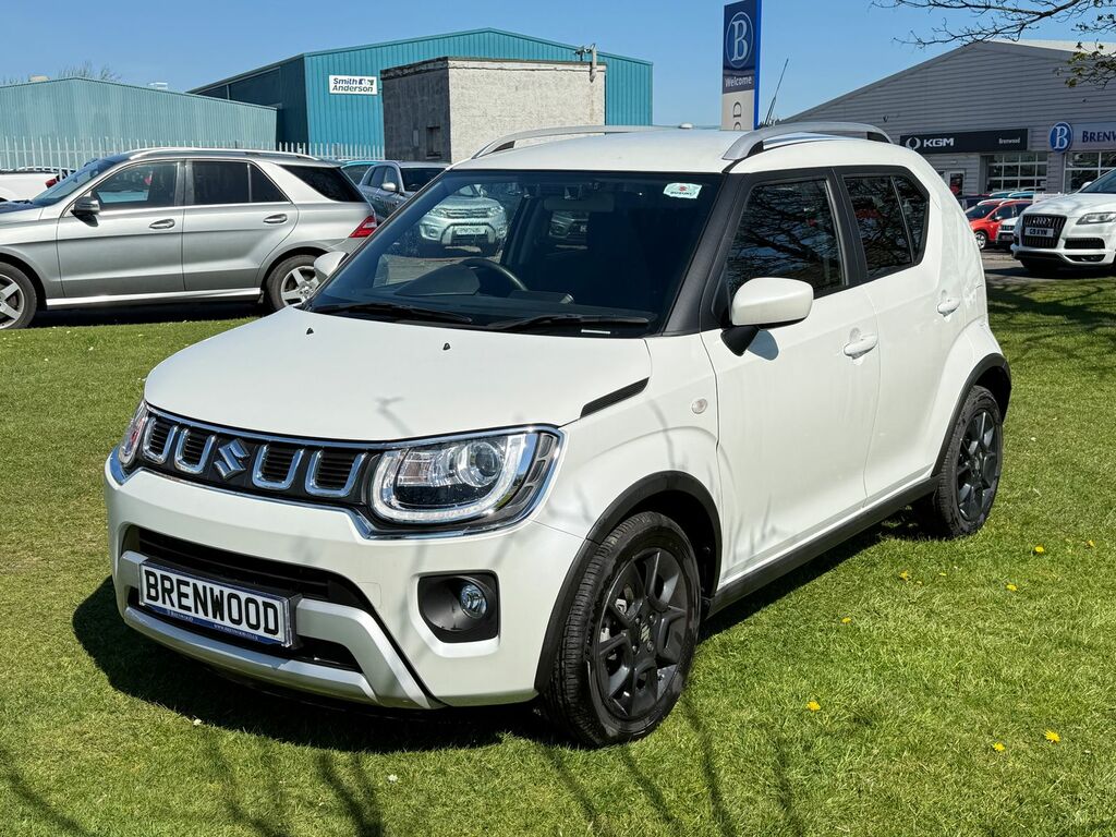 Suzuki Ignis 1.2 Dualjet Mhev Sz-t Hatchback Hybrid White #3
