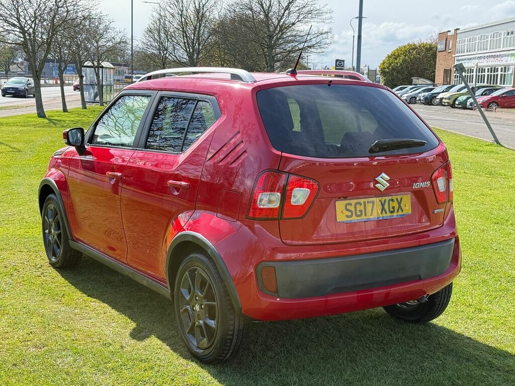 Suzuki Ignis 1.2 Dualjet Mhev Sz5 Hatchback Hybrid M Red #4