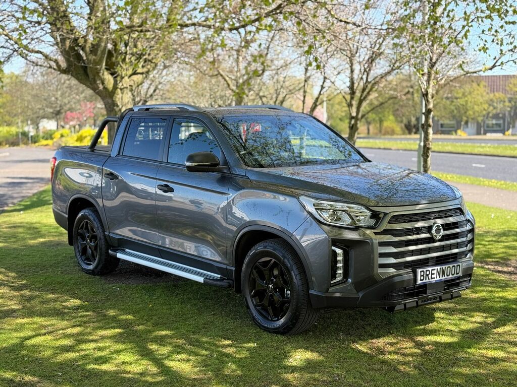 SsangYong Musso 2.2D Saracen Pickup Double Cab 4Wd Grey