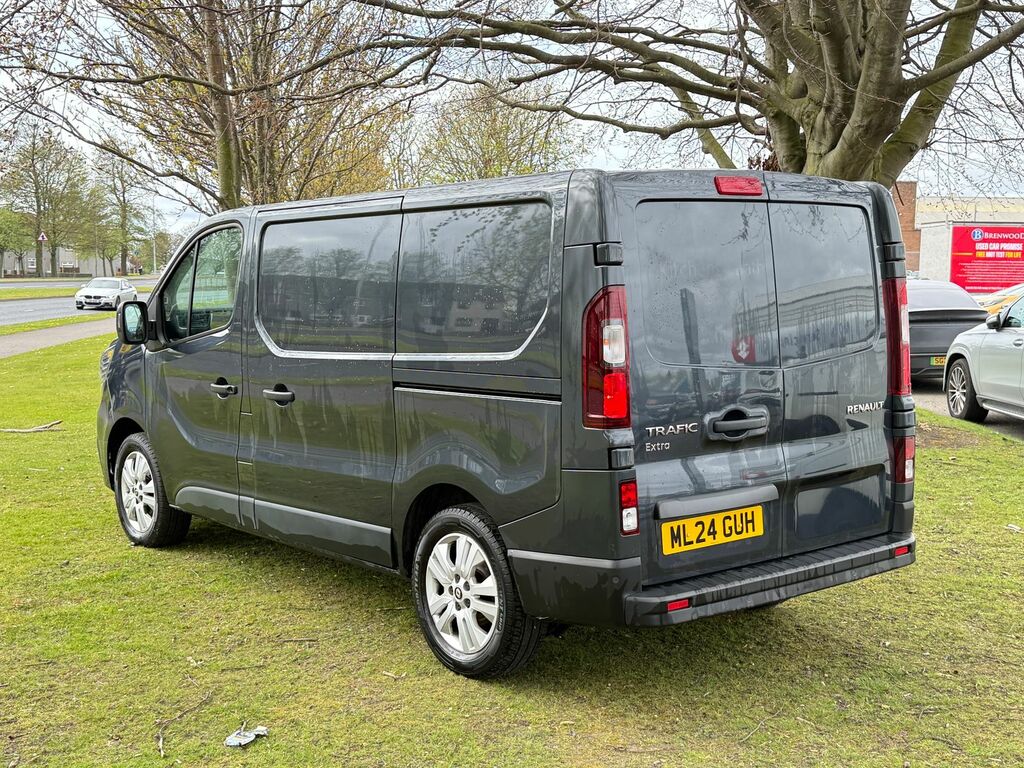 Renault Trafic 2.0 Dci Blue Sl30 Extra Panel Van Manua ML24GUH Grey #4