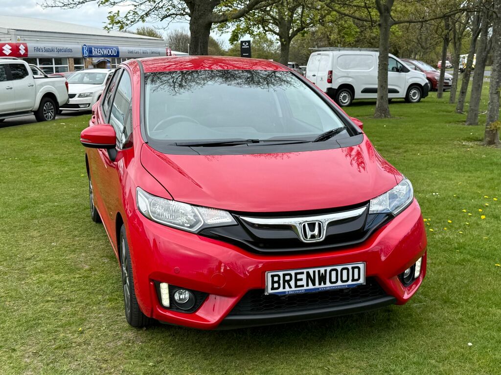 Honda Jazz 1.3 I-vtec Ex Hatchback Cvt Euro 6 Ss Red #2