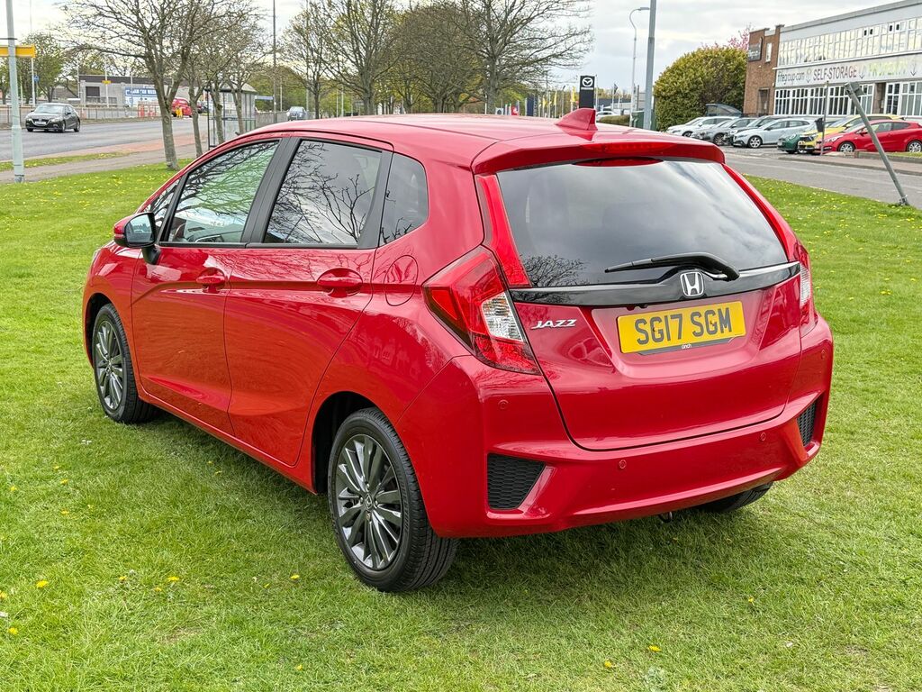 Honda Jazz 1.3 I-vtec Ex Hatchback Cvt Euro 6 Ss Red #4