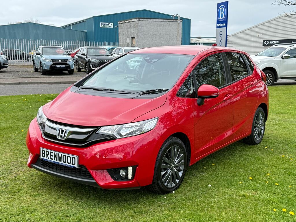 Honda Jazz 1.3 I-vtec Ex Hatchback Cvt Euro 6 Ss Red #3