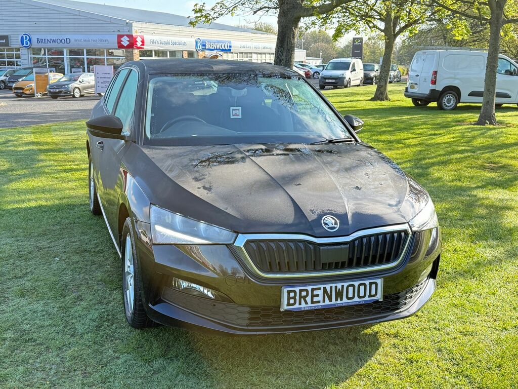 Skoda Scala 1.0 Tsi Se Hatchback Euro 6 Ss ST72NZK Black #2
