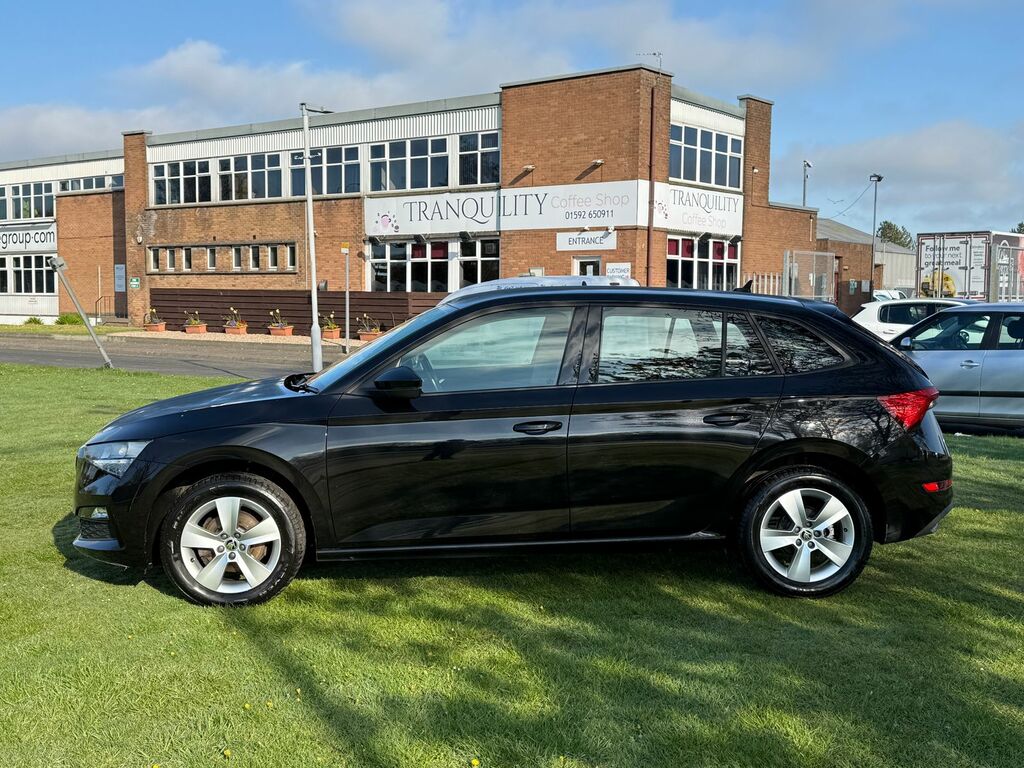 Skoda Scala 1.0 Tsi Se Hatchback Euro 6 Ss ST72NZK Black #4