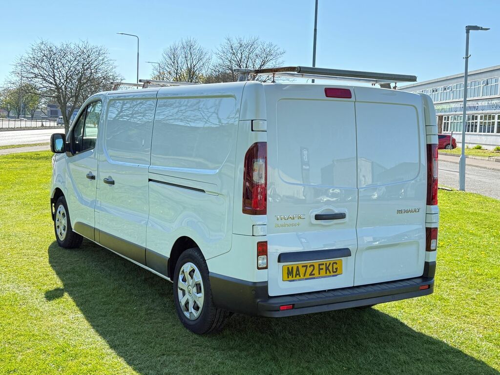 Renault Trafic 2.0 Dci Blue Ll30 Business Panel Van M MA72FKG White #4