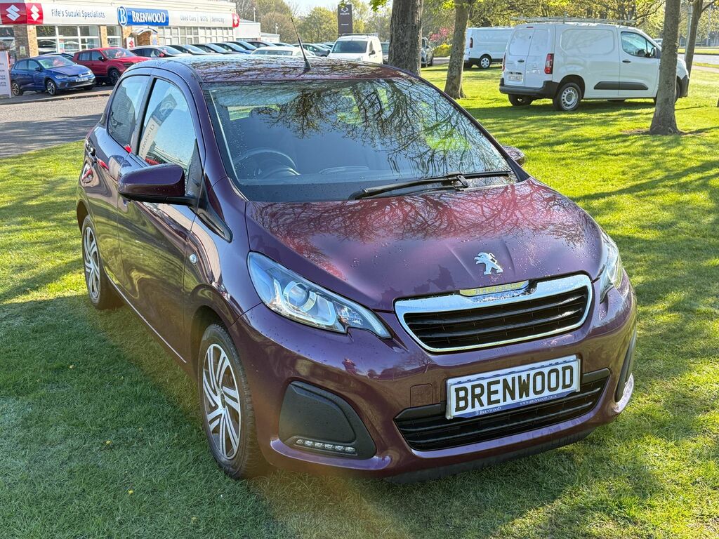 Peugeot 108 1.0 Active Hatchback Euro 6 72 HG68GNN Purple #2