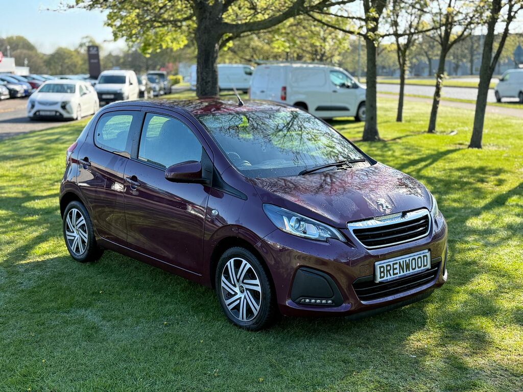 Peugeot 108 1.0 Active Hatchback Euro 6 72 Purple