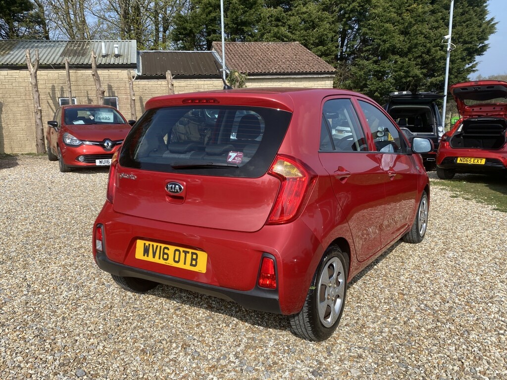 Kia Picanto Hatchback 1.0 1 201616 WV16OTB Red #3