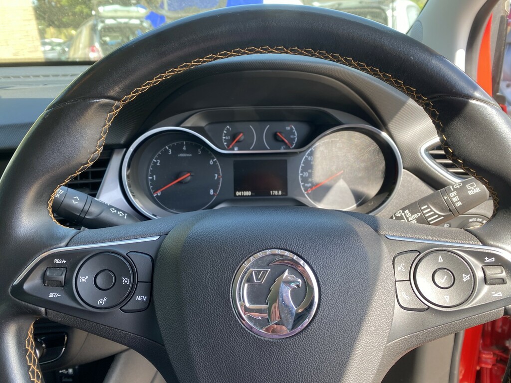 Vauxhall Crossland X Suv 1.2 Turbo Ecotec Gpf Tech Line Nav 2019 HW68JSY Red #5