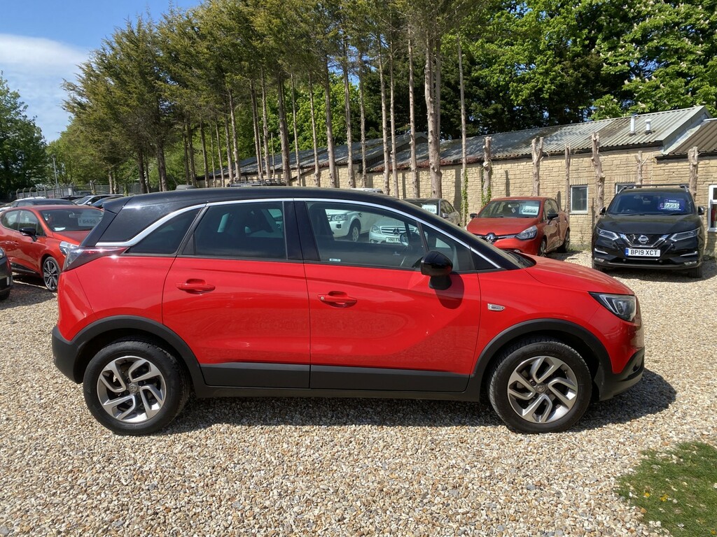 Vauxhall Crossland X Suv 1.2 Turbo Ecotec Gpf Tech Line Nav 2019 HW68JSY Red #2