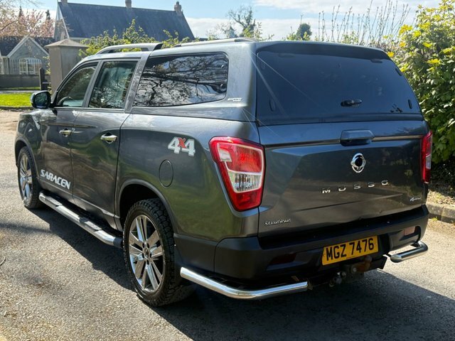 SsangYong Musso 2.2D Saracen Pickup Double Cab 4Wd Grey #5