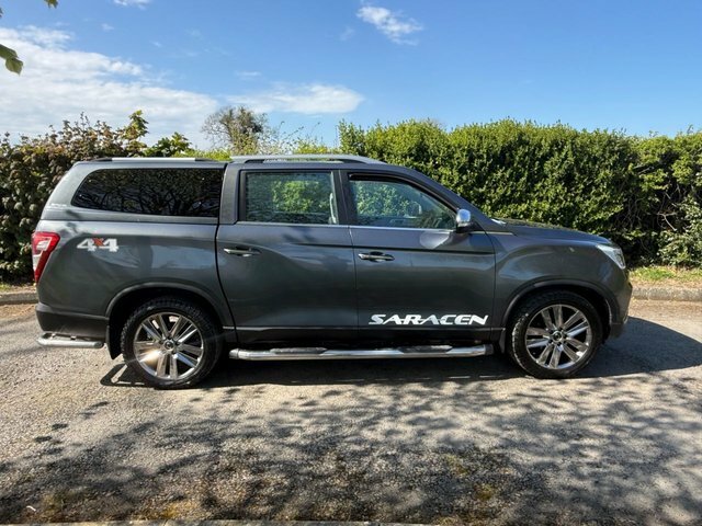 SsangYong Musso 2.2D Saracen Pickup Double Cab 4Wd Grey #2