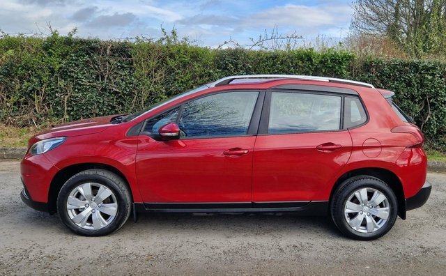 Peugeot 2008 1.6 Bluehdi Active Suv Euro 6 7 KXZ3810 Red #4