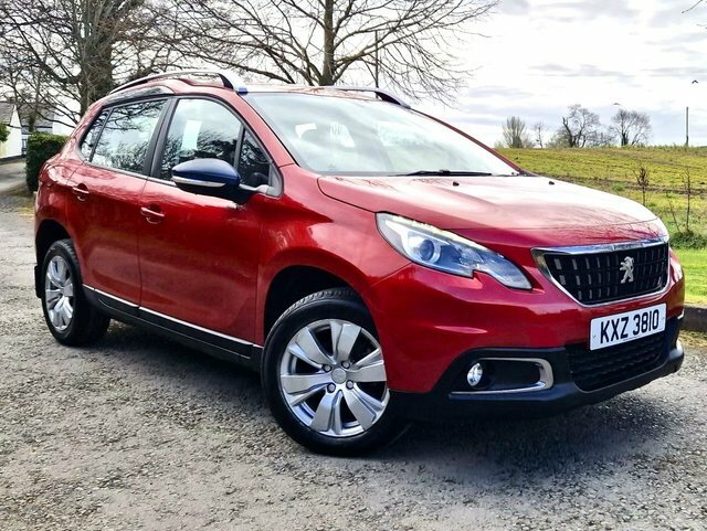 Peugeot 2008 1.6 Bluehdi Active Suv Euro 6 7 Red