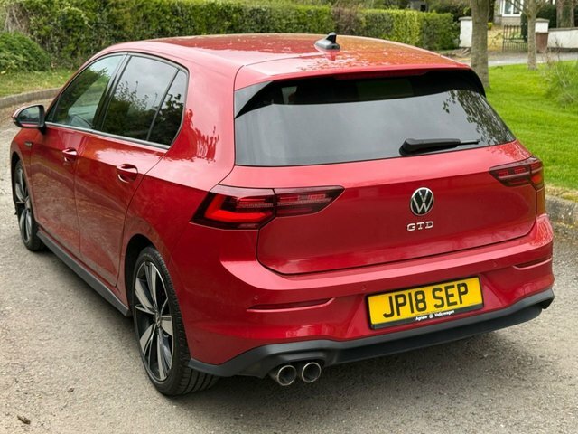 Volkswagen Golf 2.0 Tdi Gtd Hatchback Dsg Euro 6 S S DYZ9242 Red #6