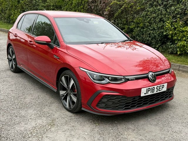 Volkswagen Golf 2.0 Tdi Gtd Hatchback Dsg Euro 6 S S DYZ9242 Red #2