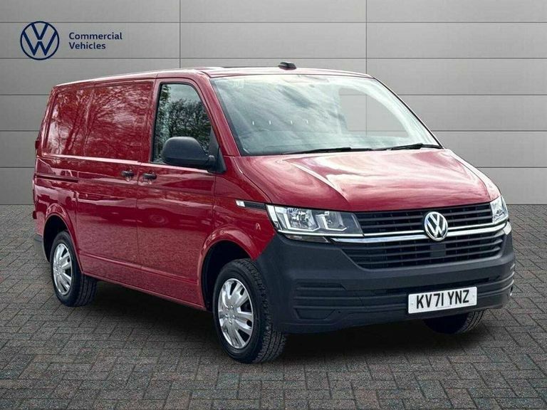 Volkswagen Transporter 2.0 Tdi 110 Startline Van Red